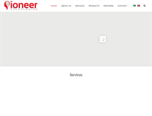 Tablet Screenshot of pioneerprog.com